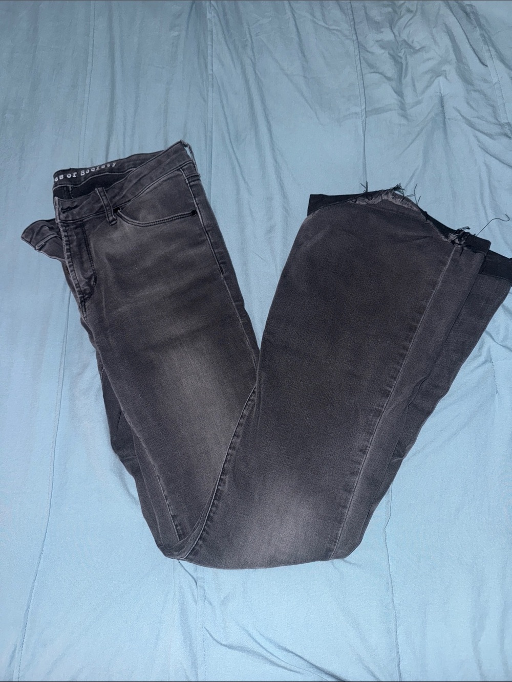 Articles of Society Black Faded Flare Jeans